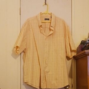 Men's Orange Puritan Shirt.